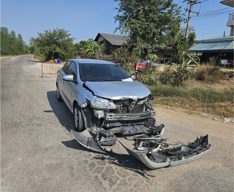 vecteezy bronze gray or grey car broke or accident and crash with 6 45135146 1 1